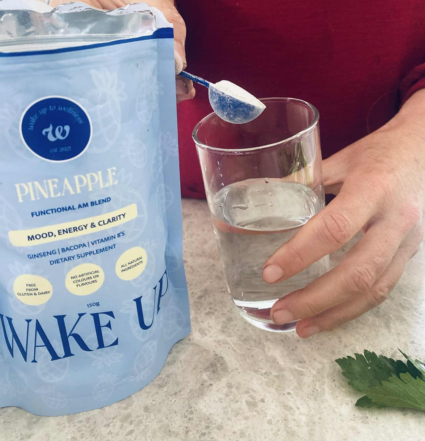 Customer photo review of Wake Up
