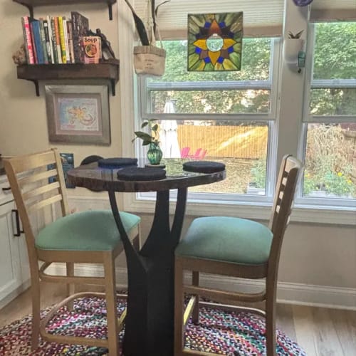 Customer photo review of Counter Table Base 608 Namu 36" H Modern Metal Design