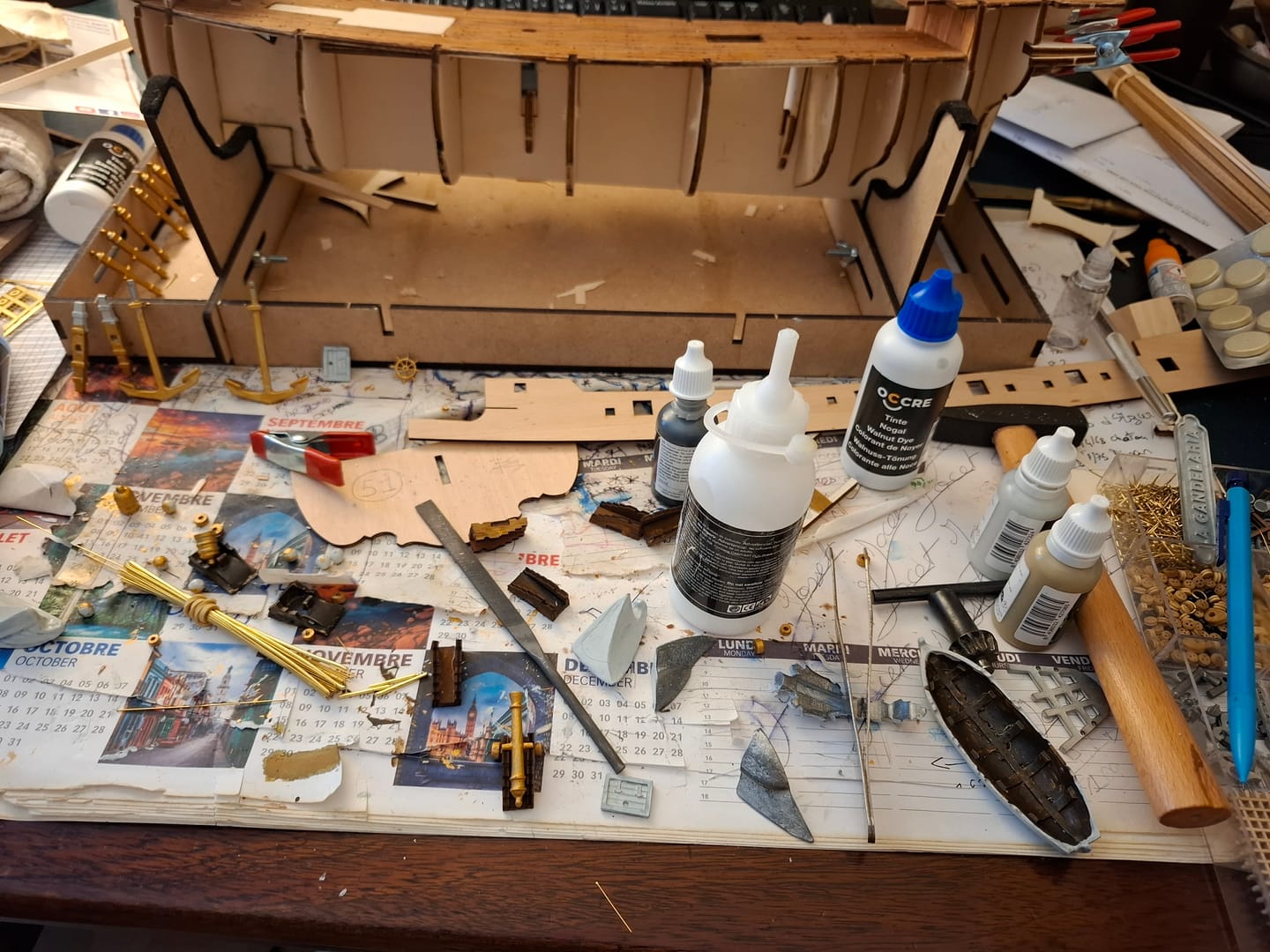Customer photo review of Maqueta Barco La Candelaria