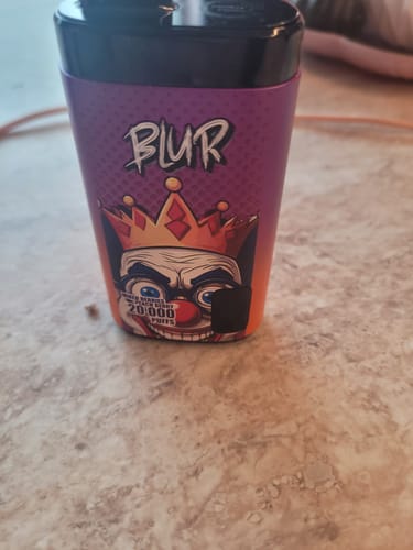 Customer photo review of Blur 20000 - Puff Jetable / Vape Disposable 2% Nicotine - Double Saveur