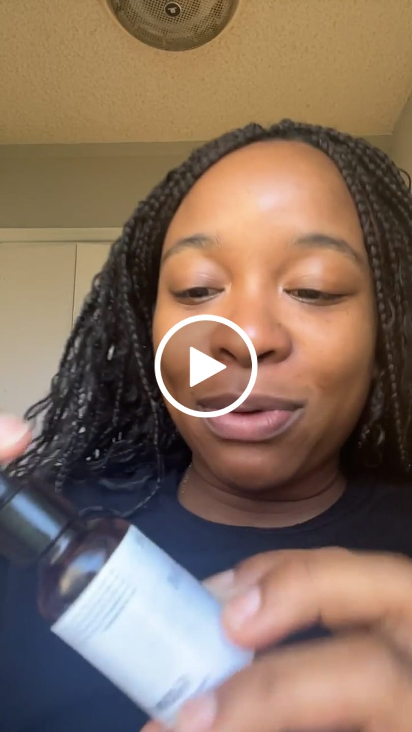Customer video review of CE SERUM | COMPLEXION BRIGHTENING