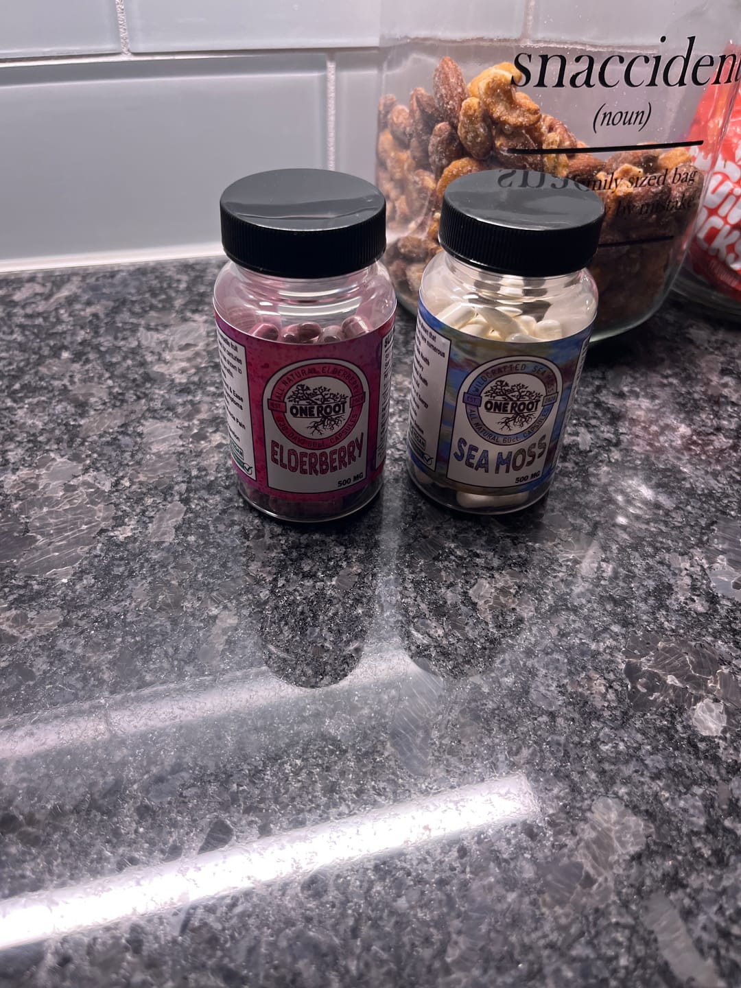 Customer photo review of Elderberry Capsules: 60ct