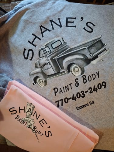Customer photo review of DTF Transfer by Size & Qty