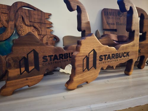 Customer photo review of Walnut Panel