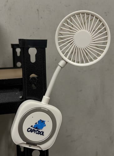 Customer photo review of MagFan Pro Magnetic Phone Fan