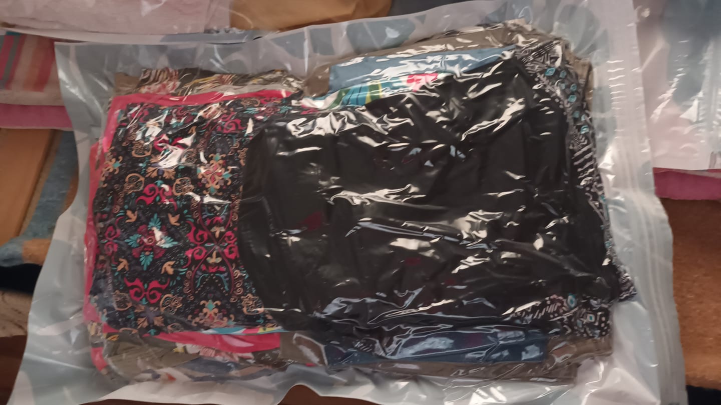 Customer photo review of Sac de rangement sous vide réutilisable + Pompe électrique puissante incluse