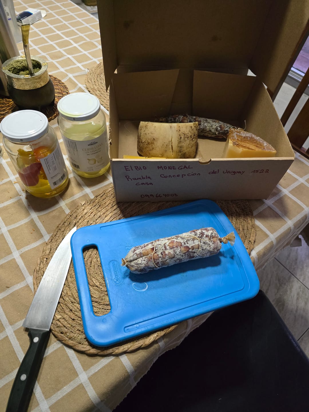 Customer photo review of Queso Añejo de Oveja
