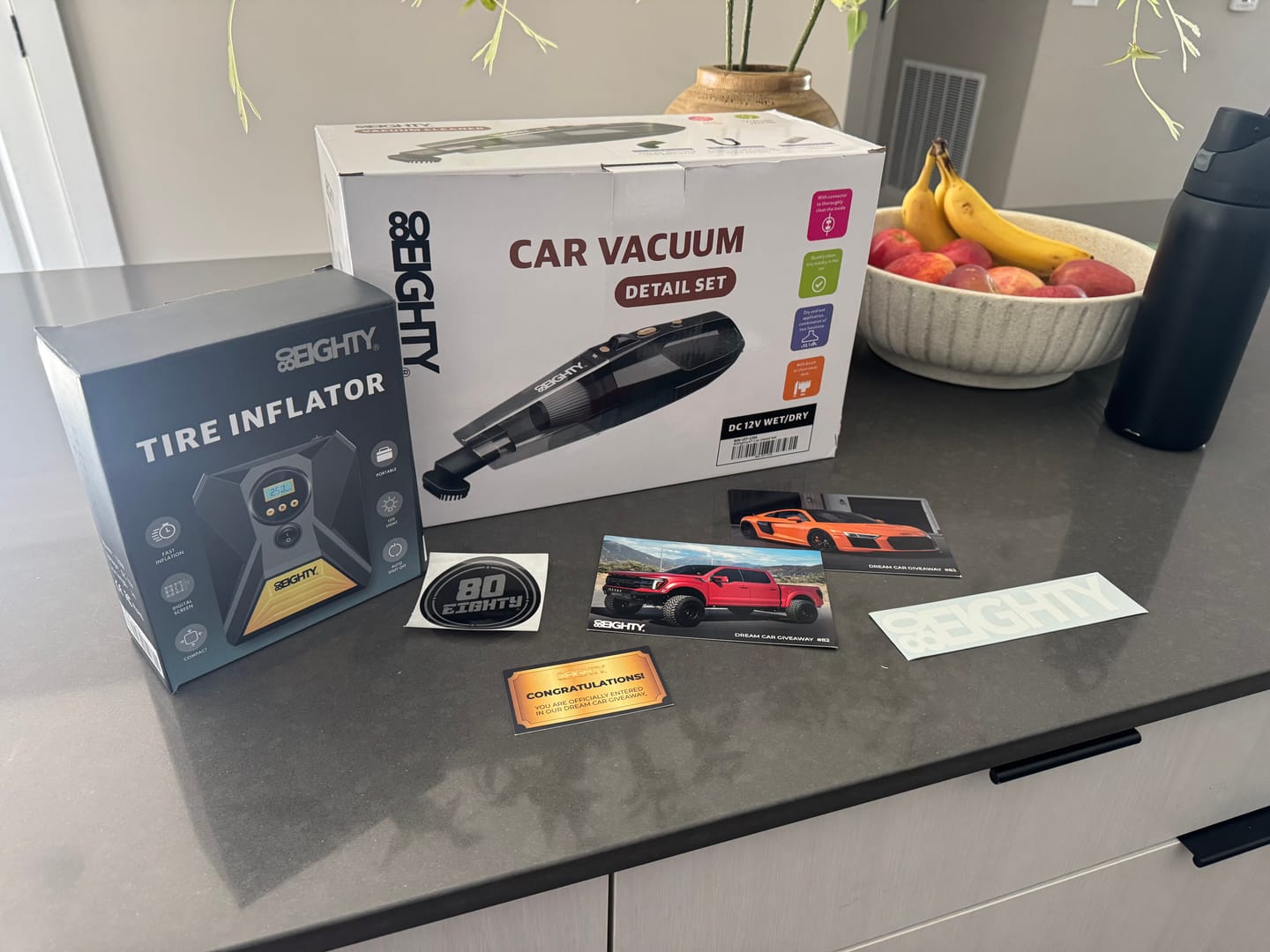 Customer photo review of 80Eighty® Car Detail Set