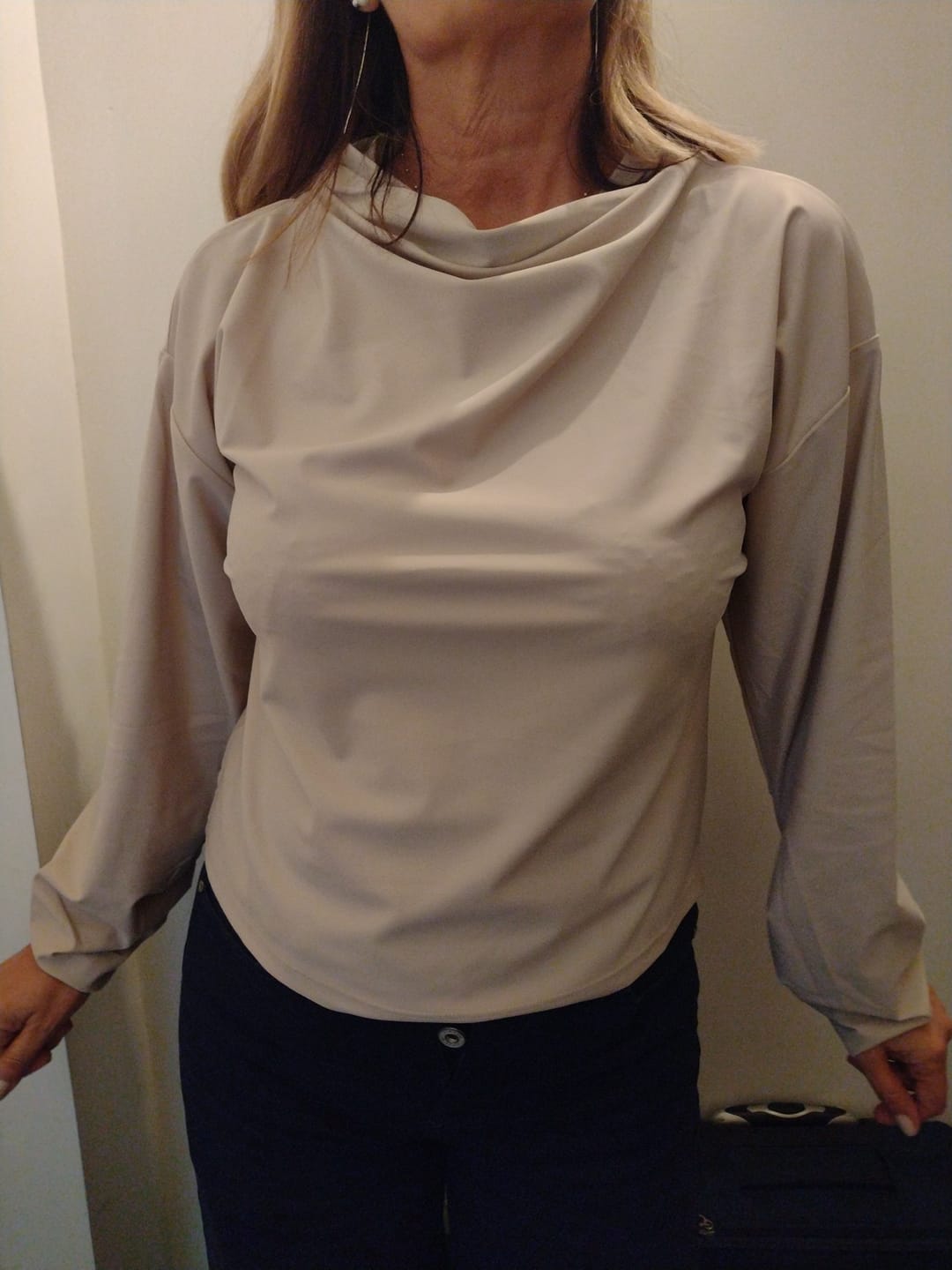 Customer photo review of Essenza blusa maniche lunghe