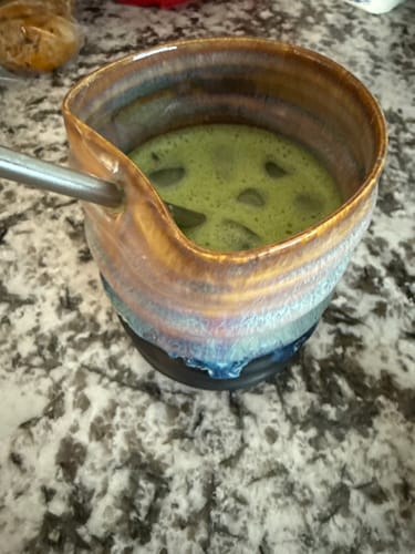 Customer photo review of Washimine Ceremonial Matcha Tea