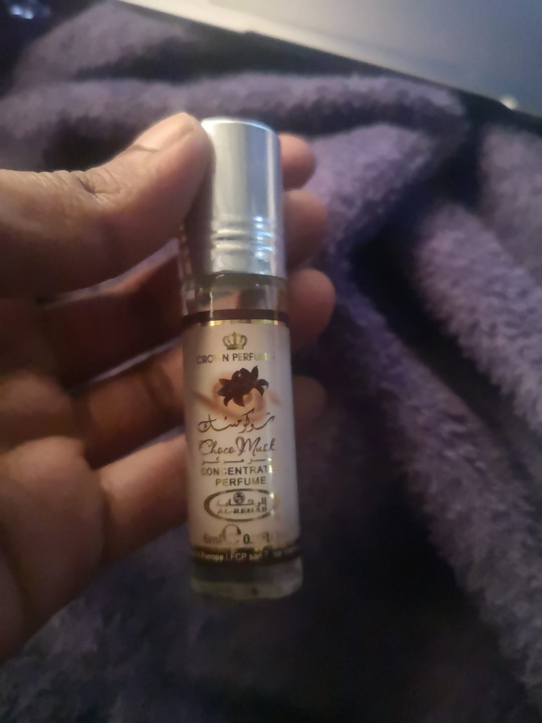 Customer photo review of Choco Musk Al-Rehab 6ml