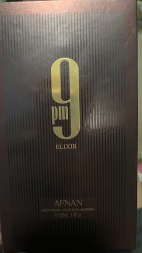 Customer photo review of Afnan 9PM Elixir Extrait De Parfum Unisex Spray 3.4 Oz