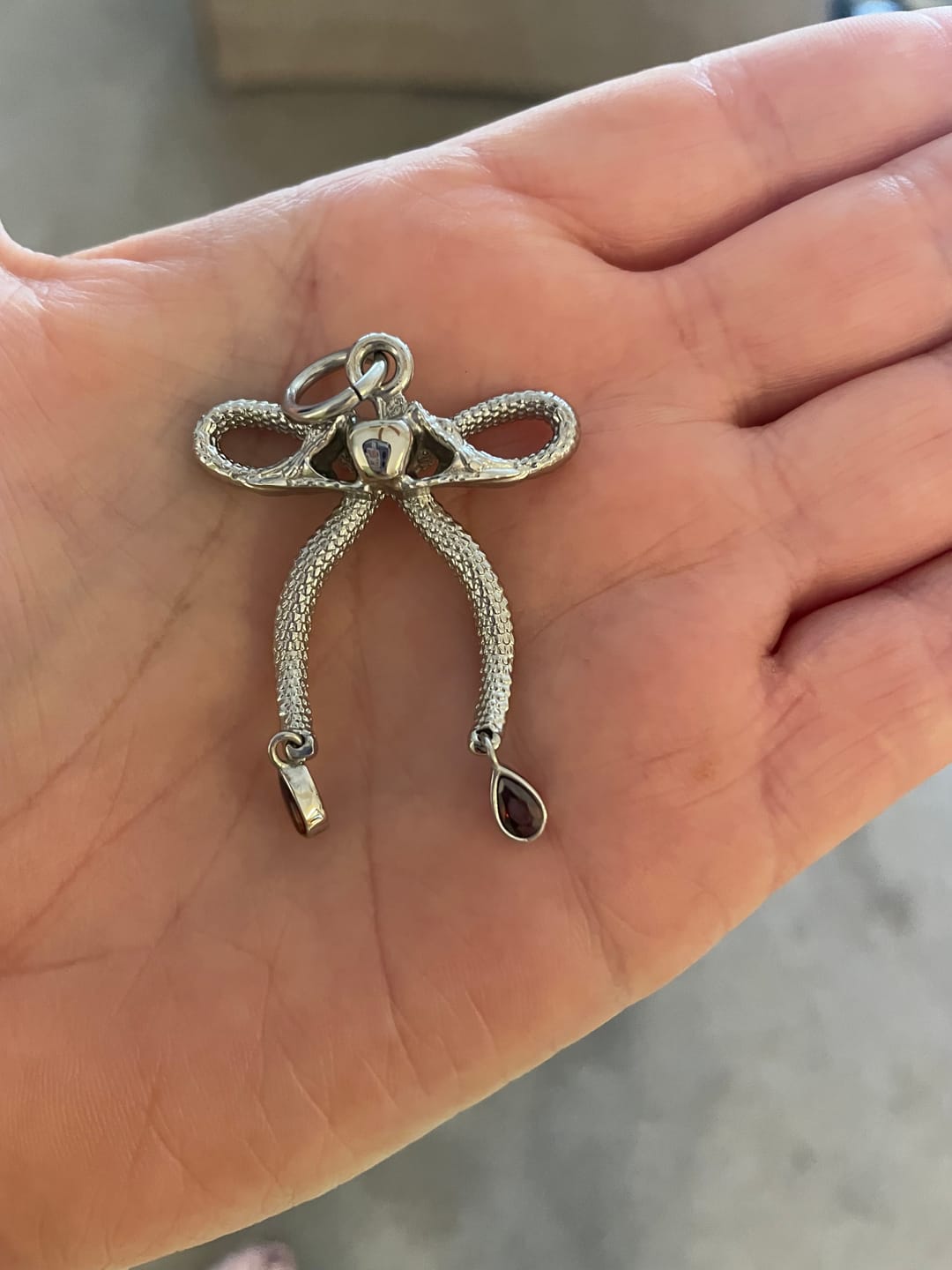 Customer photo review of EVE'S PENDANT