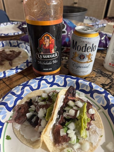 Customer photo review of La Suegra Michelada Mix