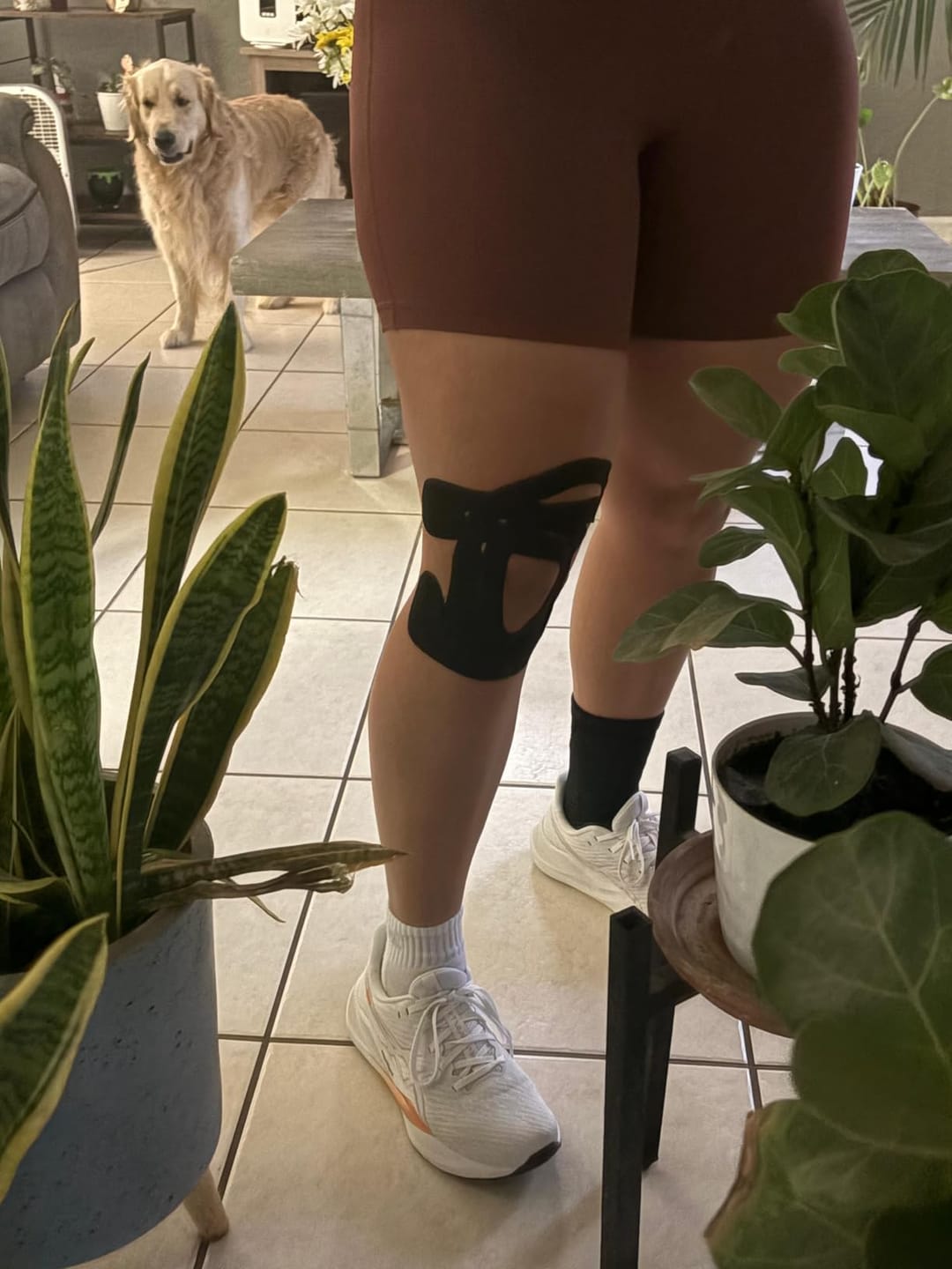 Customer photo review of Flex Pro - Bandes pour genoux