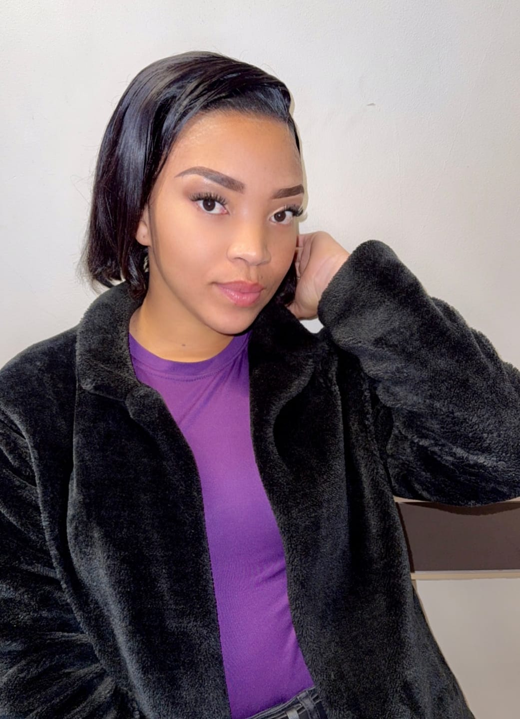 Customer photo review of KAMO - Brazilian 13x4 Lace Front Wig