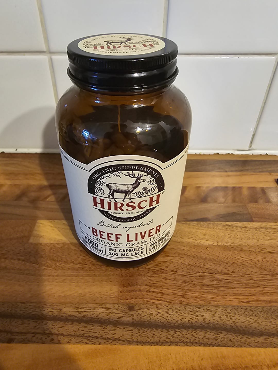 Customer photo review of Hirsch PrimeOrgan™ Organic Grass Fed Beef Liver Supplement