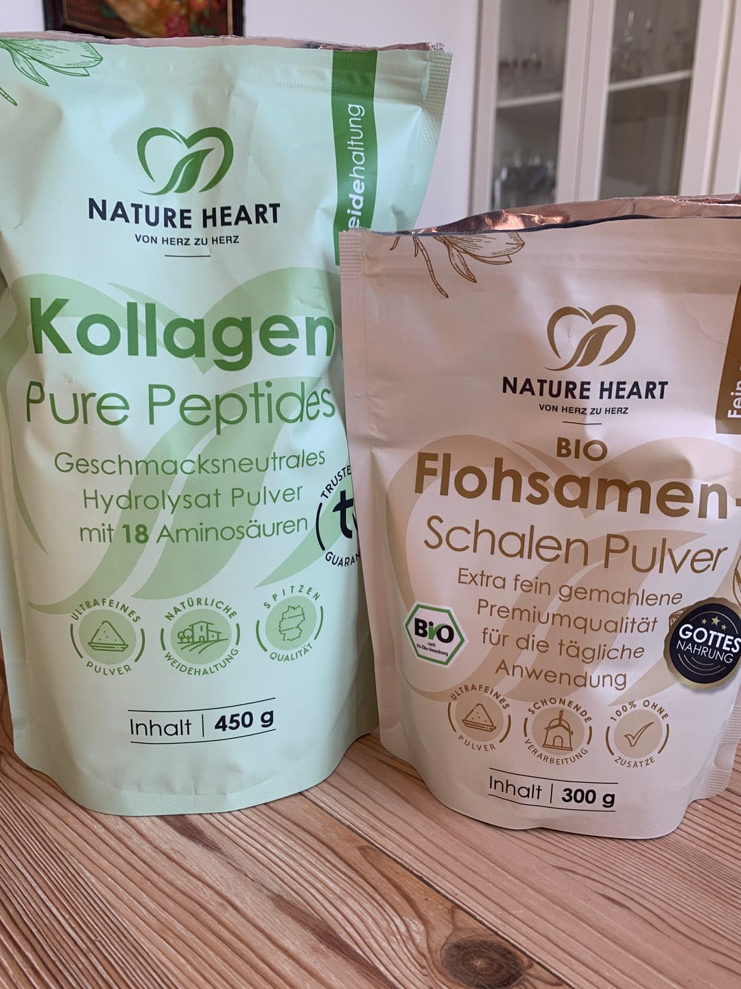 Customer photo review of Flohsamenschalen BIO