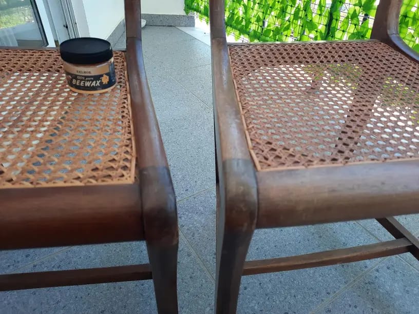 Customer photo review of Vosak za poliranje drveta