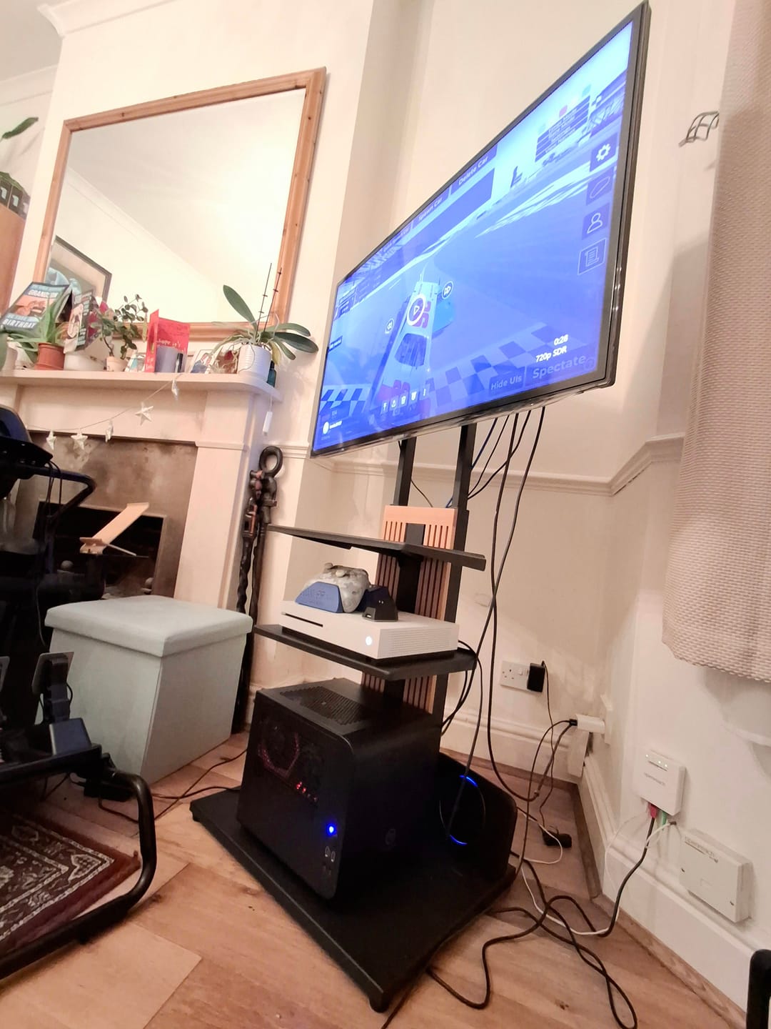 Customer photo review of ZEN FT65 Floor TV Stand