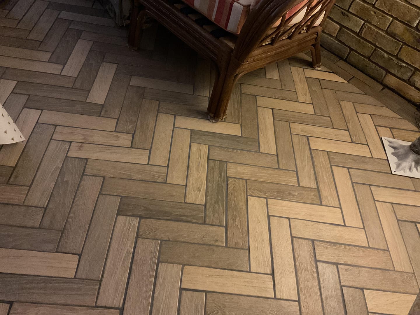 Customer photo review of Parquet Chene Porcelain Textured 7x28cm