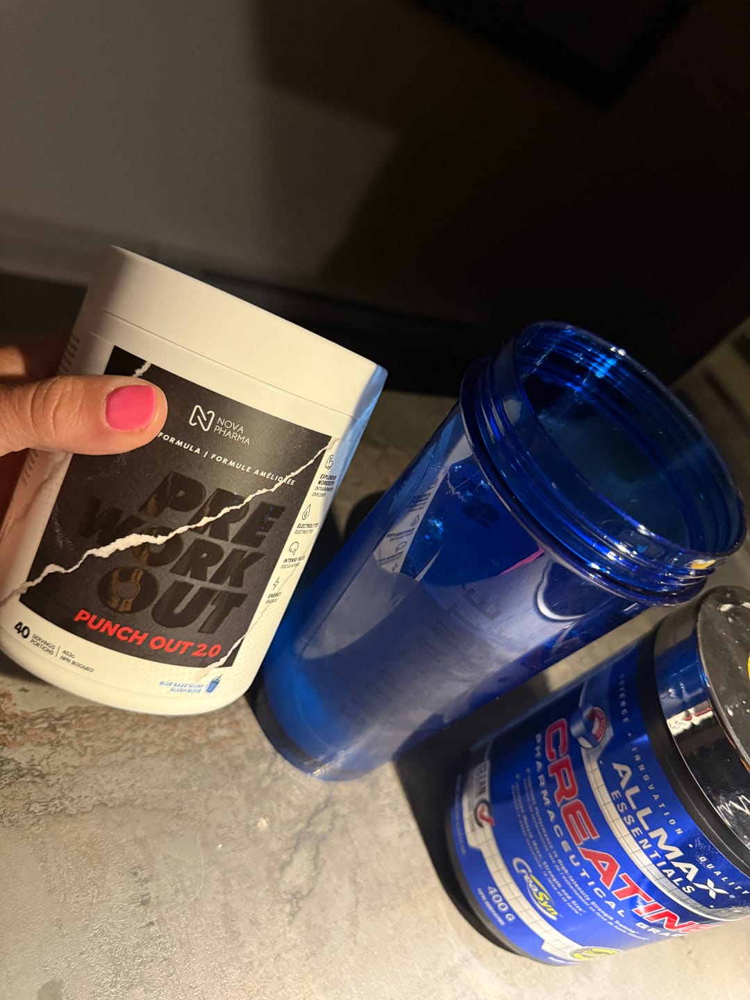 Customer photo review of Nova Pharma - Punch Out 2.0 - 453g