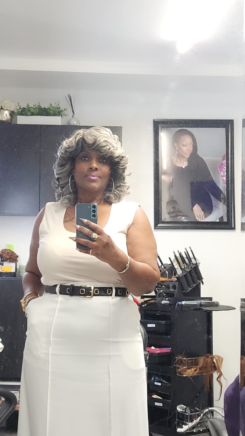 Customer photo review of Stylish H-Line Solid Color Skirts Bottoms