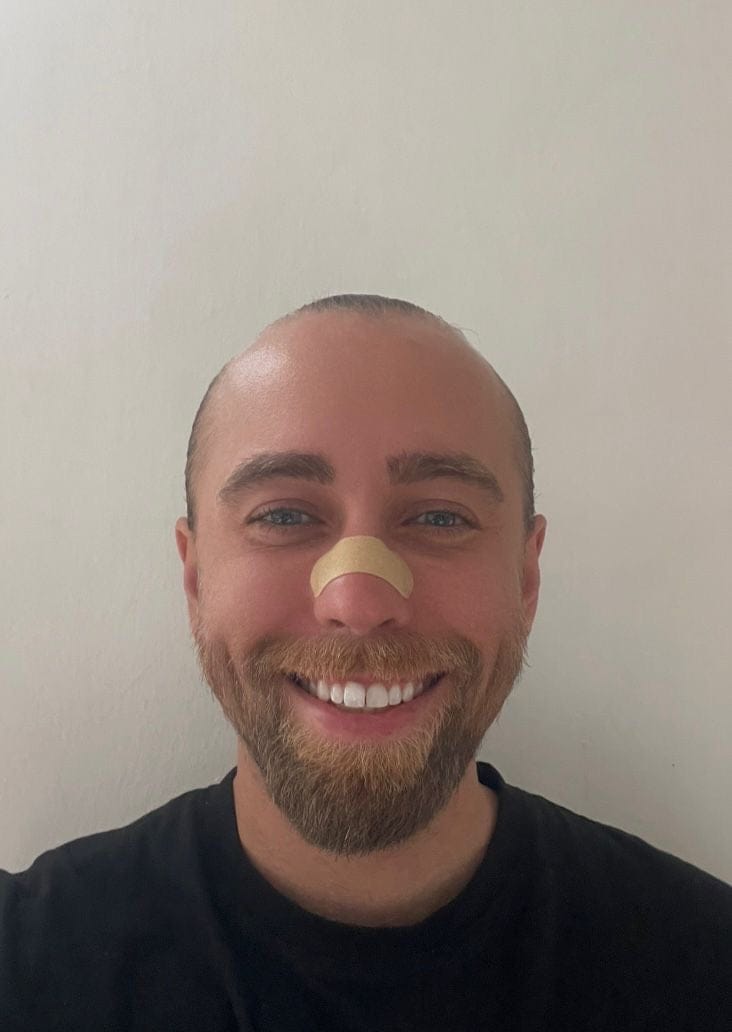 Customer photo review of Flowstrips® Nasenpflaster (30 Stück)