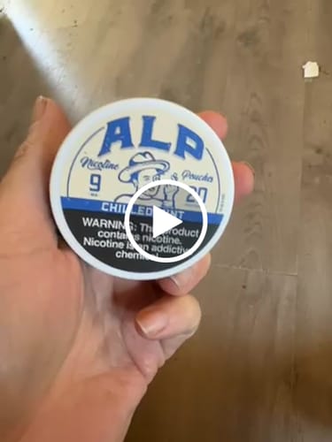 Customer video review of Chilled Mint Nicotine Pouches
