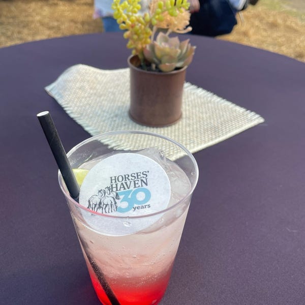 Customer photo review of 50-1000 Personalized Edible Drink Toppers: Monogram Cocktail Garnishes
