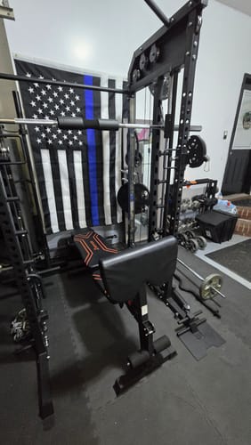 Customer photo review of M7 Smith Machine Functional Trainer with Full Vertical Leg Press