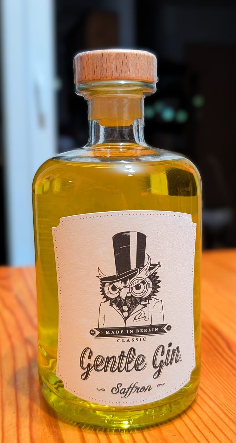 Customer photo review of Gentle Gin Saffron