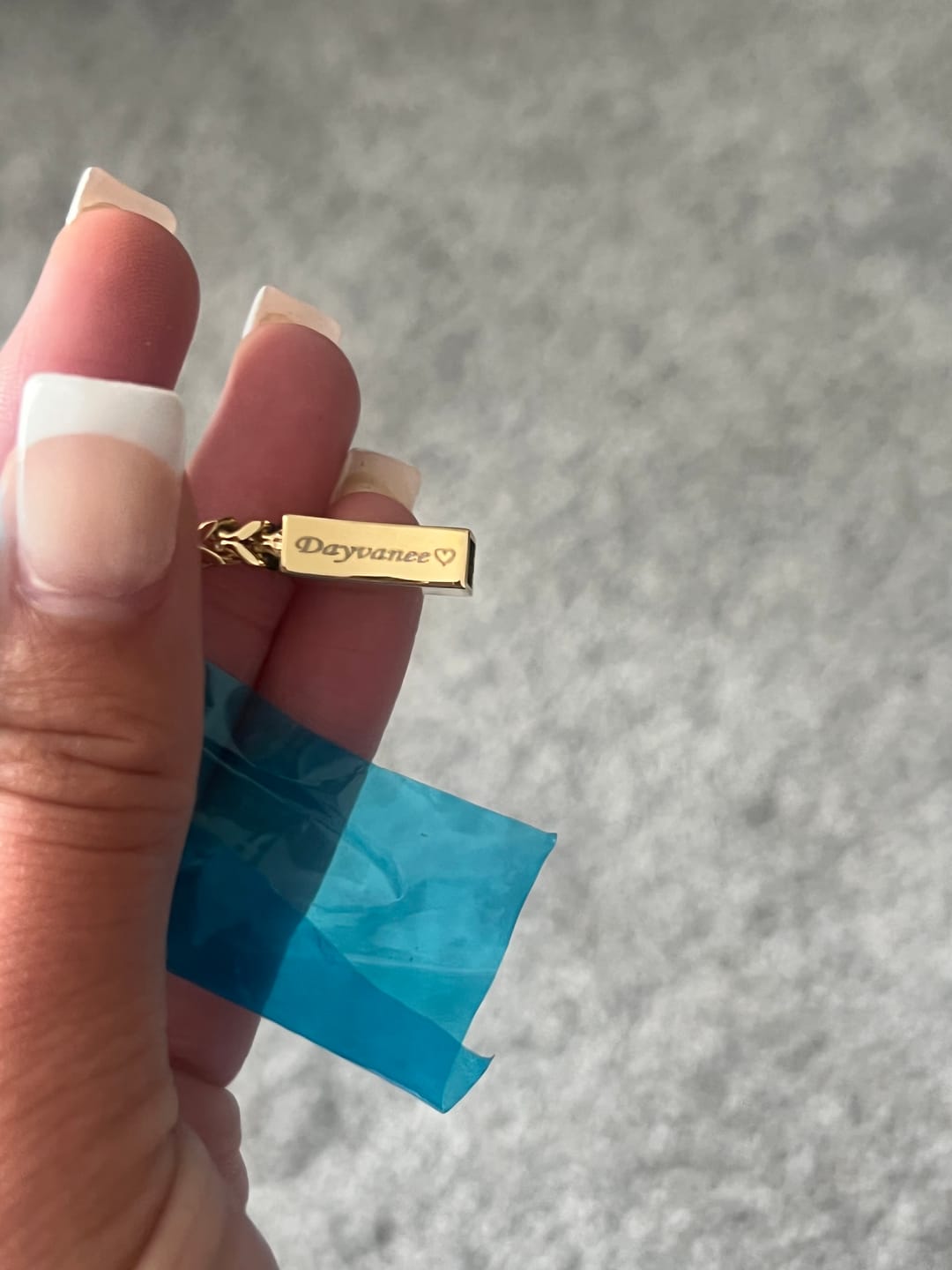 Customer photo review of 4mm Franco Link Bracelet
