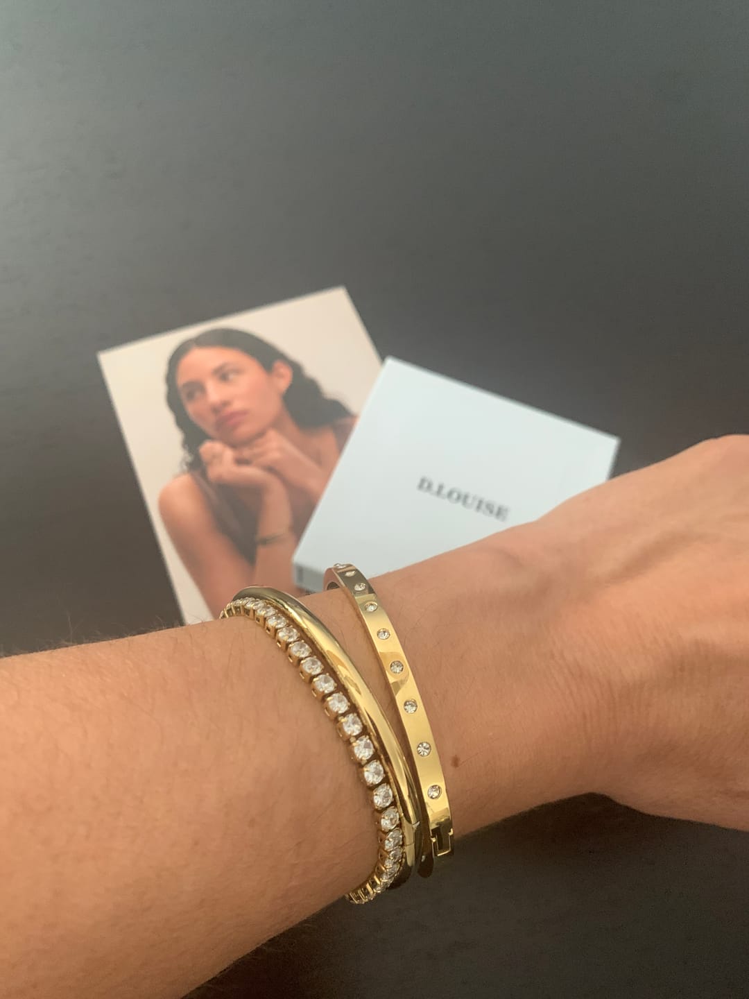 Customer photo review of Eternity Bangle Classic