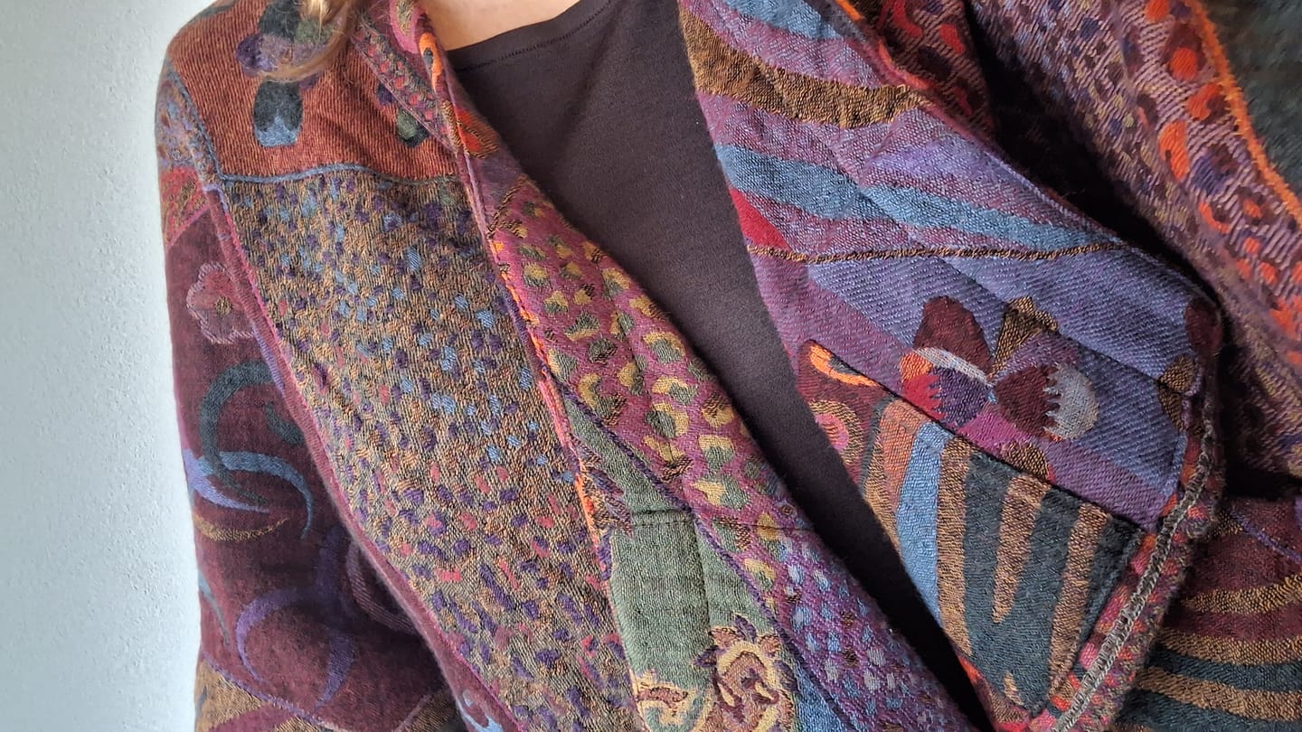Customer photo review of Classic Art Cape~Plum color