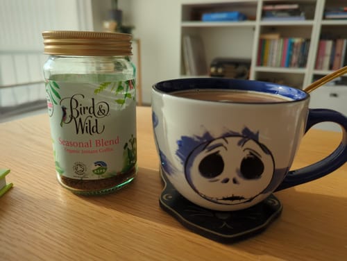 Customer photo review of Organic Instant Coffee 100% Arabica 100g Jar - 100g