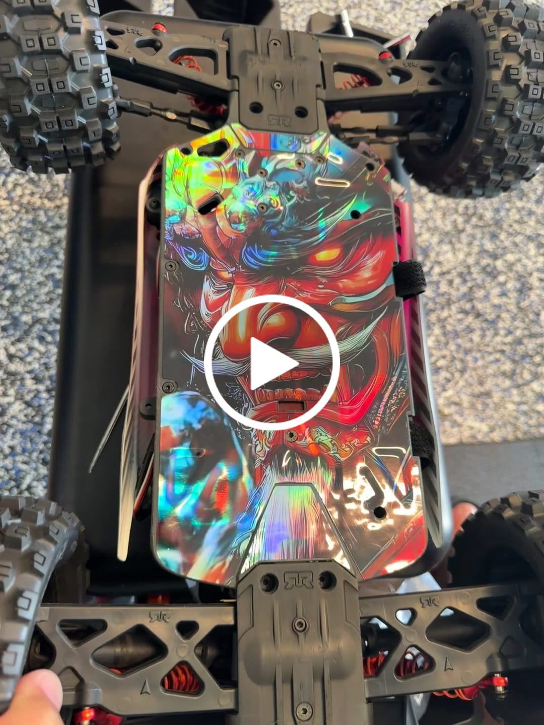 Customer video review of ARRMA LWB chassis "CREATE YOUR OWN SKIN" - Big Rock, Infraction, Senton, Typhon, Vendetta