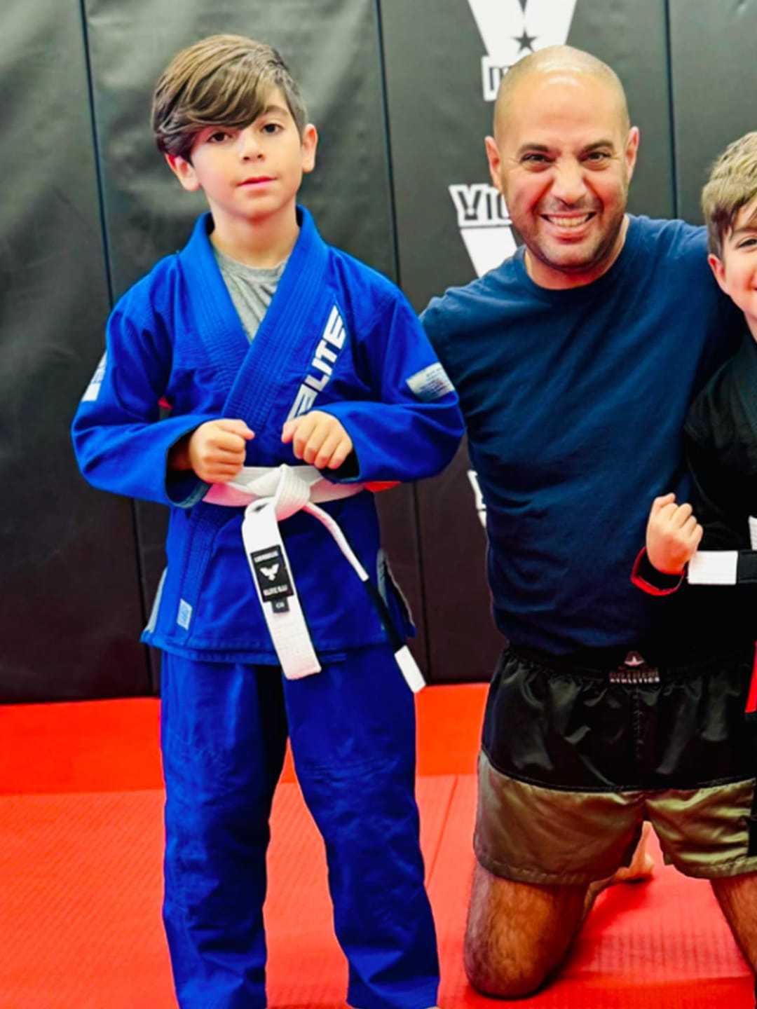 Customer photo review of Brazilian Jiu Jitsu Kids BJJ White Belt