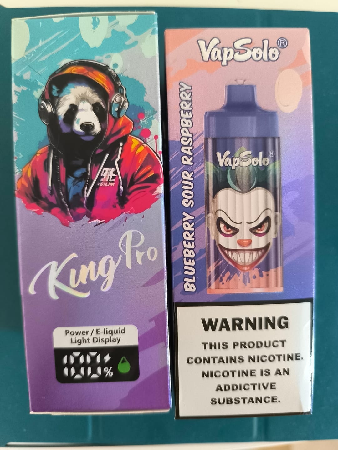 Customer photo review of VAPSOLO KING PRO 40.000puff