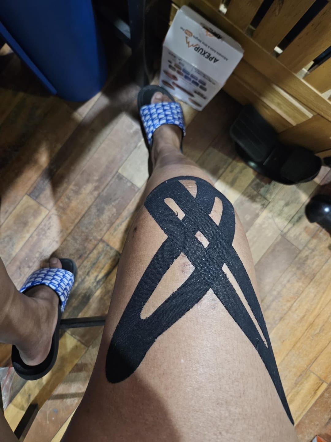 Customer photo review of Flex Pro - Bandes pour genoux