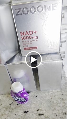Customer video review of NAD+ Berry Flavor Drink Mix Celivida®