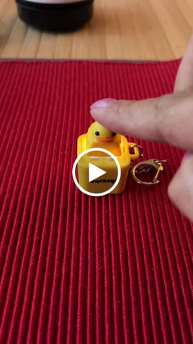 Customer video review of Mystery Keycap - Winter Escape