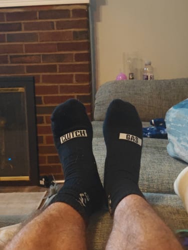 Customer photo review of TUNERCULT CREW SOCKS