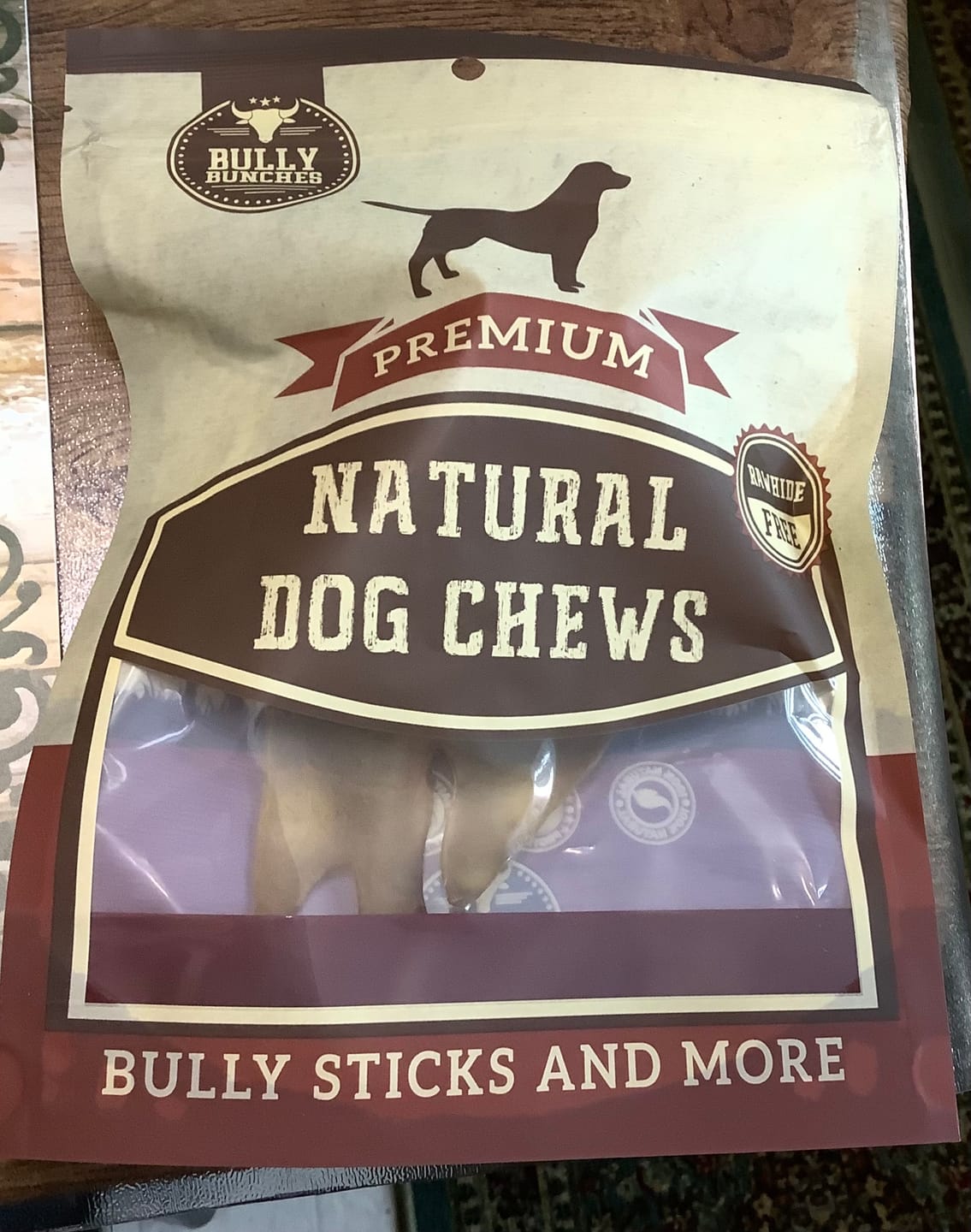 Customer photo review of Natural Cow Ear