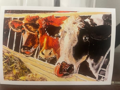 Customer photo review of 4x6 Giclee Fine Art Prints