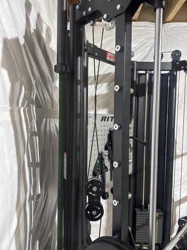 Customer photo review of RitFit BPC06 All-In-One Smith Machine with 260LB Weight Stacks
