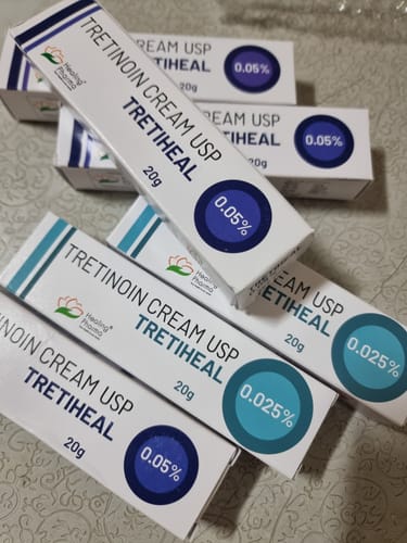 Customer photo review of [트레타힐] 트레티노인  0.05% 20g
