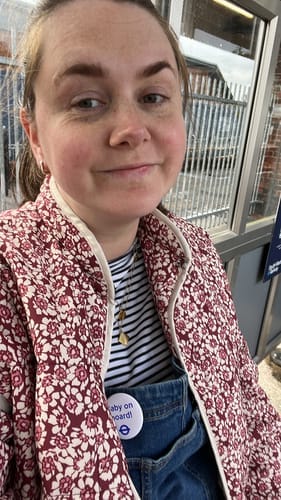 Customer photo review of Lily Flower Coat