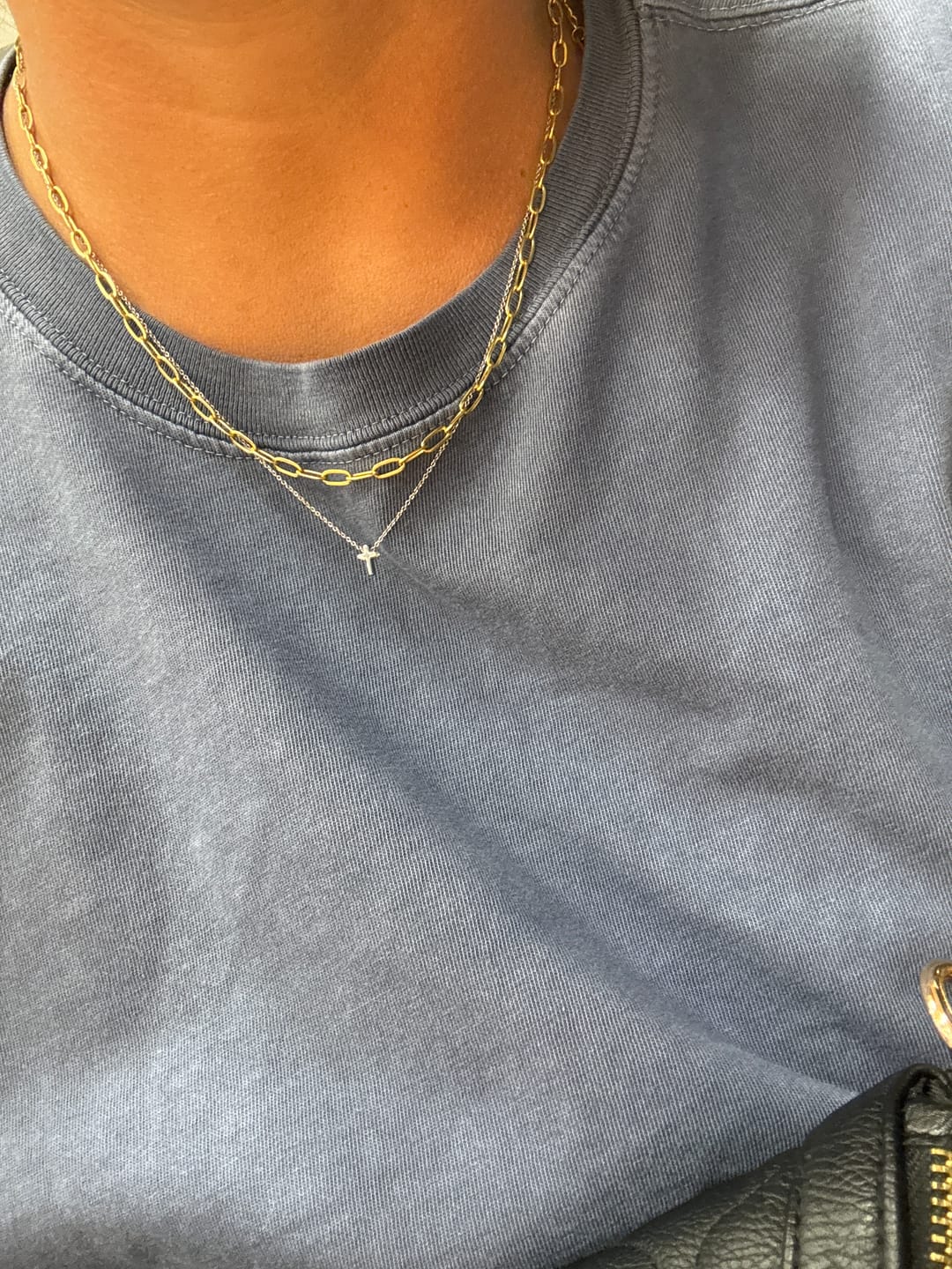 Customer photo review of Maui Paperclip Necklace (Bundle)