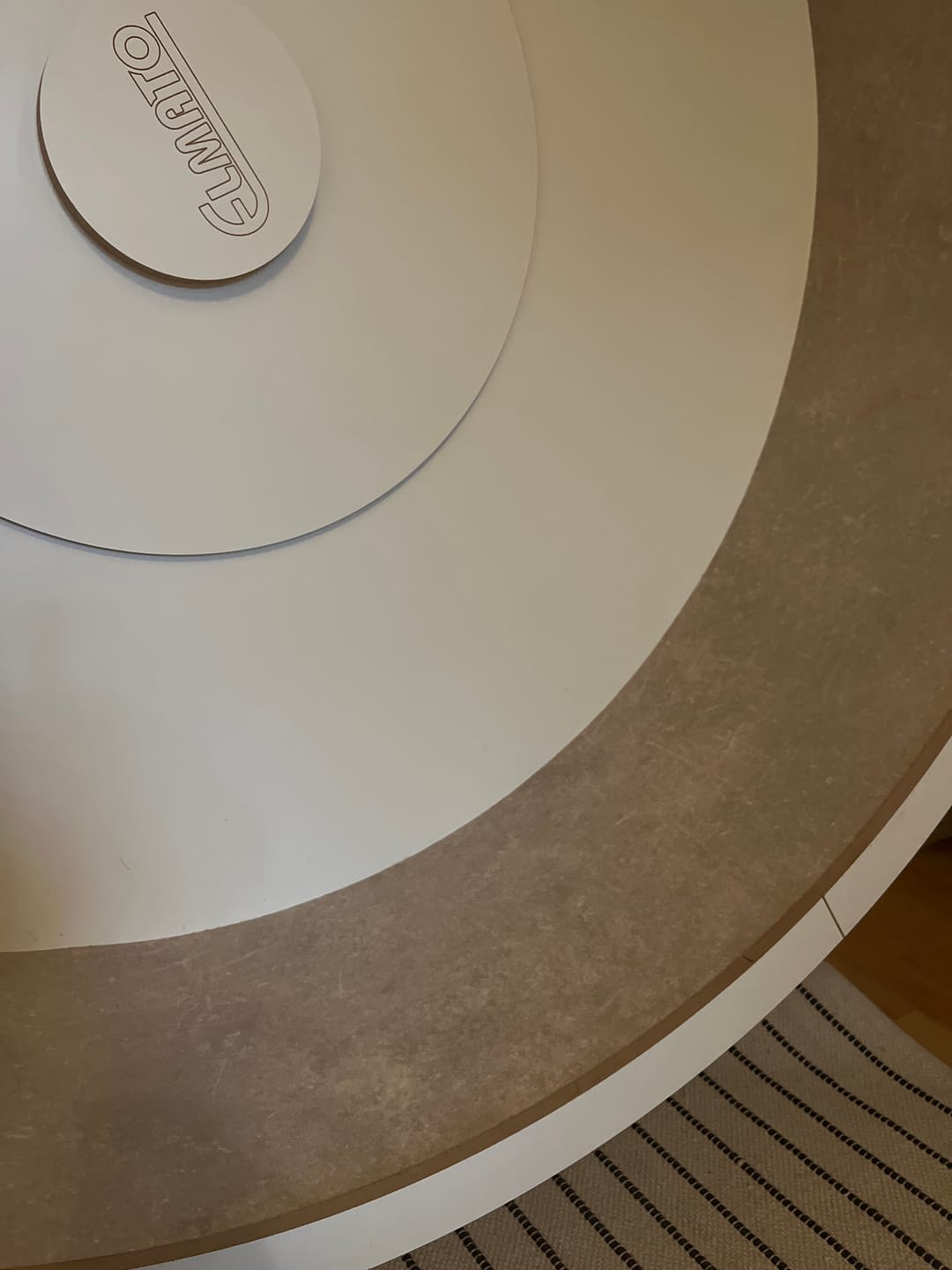 Customer photo review of Elmato Katzenlaufrad Ersatztbelag Teppich & Vinyl 10759